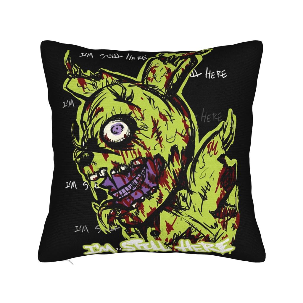 Home Decor FNAF five nights Pillowcase Merch  Pillow Covers Zippered Multi Size