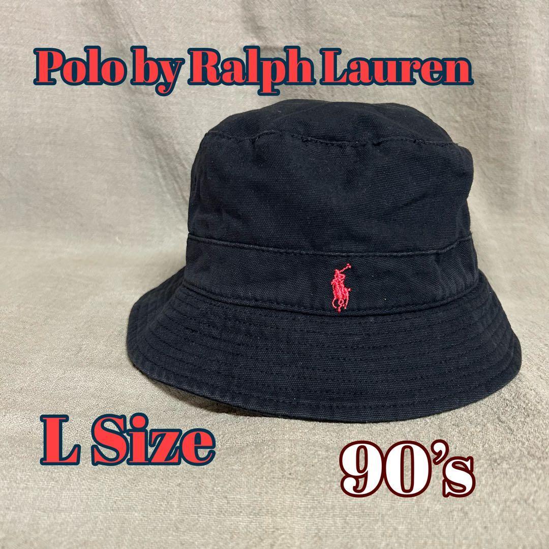Used L size 90s Polo by Ralph Lauren bucket hat