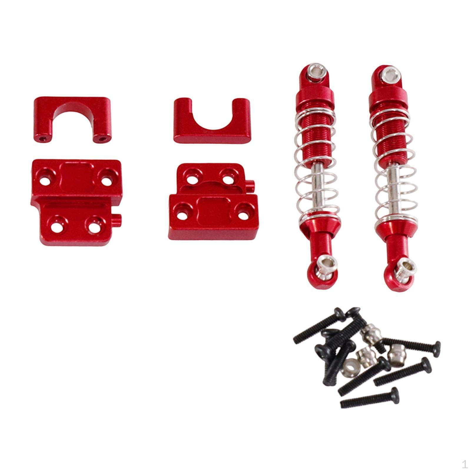 

1/12 Crawler Model RC Rear Shock Absorber Set for MN82 LC79 Vehicle Parts red