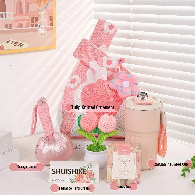 International Women's Day High-End Gift Box: Customizable Logo Souvenir for Female Employees and Clients