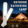 Handheld LED Emergency Light Camping Lamp Magnetic Hook USB Rechargeable Tent Light for Power Outage Hiking with SOS Mode