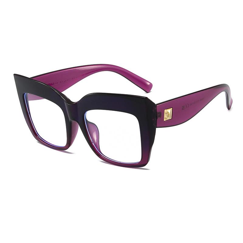 

Роскошный бренд анти-синий свет квадратные прозрачные очки оправа большие очки для женщин очки для чтения пресбиопии очки +300