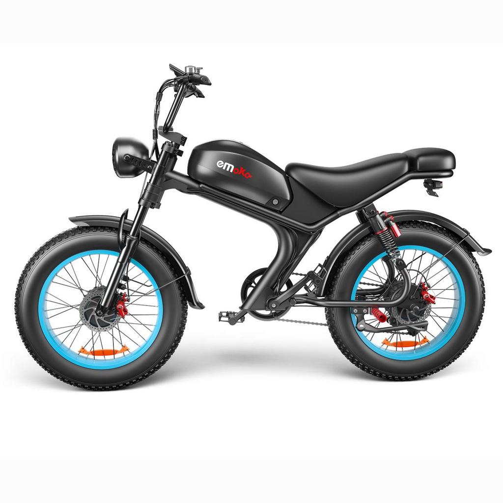 EMOKO C93 Double-drive Adult Mountain Electic Bicycle 1000*2 Motor Motor 48V23AH Battery Electic Bicycle All-Terrain EBike