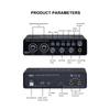 BOMGE U202 USB Audio Interface with Microphone Preamps, XLR/TSR/TS Ports, 48V, 32-bit/192kHz Resolution, for Computer Recording, Streaming, and Podcas