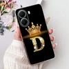 For Xiaomi Poco X7 Pro 5G Case Cute Crown Letters Cover Clear Silicone Soft TPU Phone Case For Xiaomi PocoX7 Pro Poco X7Pro Bags