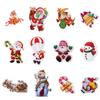 Santa Claus 3D Bubble Sticker Christmas Gift Decoration Sticker
