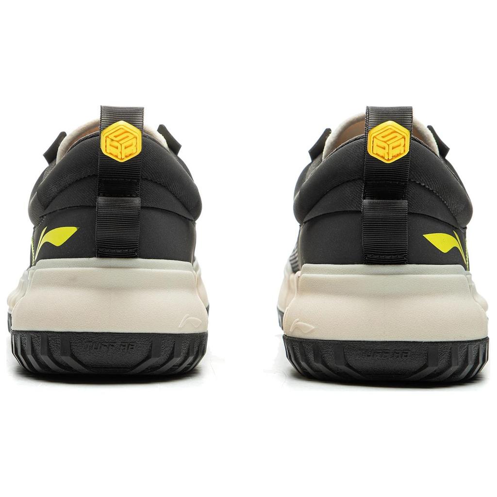 Li Ning Rsr 202 Shock Absorption Non-Slip Wear-Resistant Breathable Support Rebound Low-Top Basketball Shoes Men sneaker Dark-Gray ABCU045-2