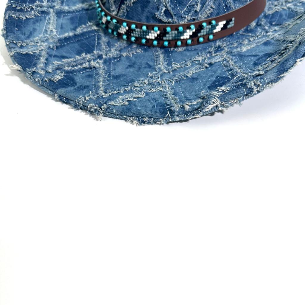 New Western Cowboy Hat Bullfighting Rider Hat European and American Versatile Top Hat Men's and Women's Jazz Hat