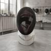 Foil Fencing Mask Clear Vision with Bib Adjustable for Sparring