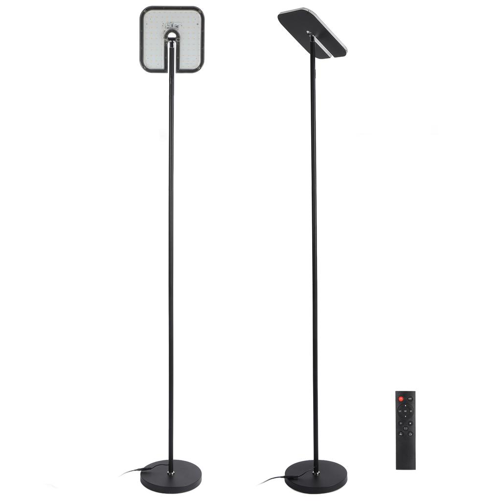 35W 3500LM Floor Lamp 3000?5000K Stepless Dimming Standing Light with Remote Control for Office