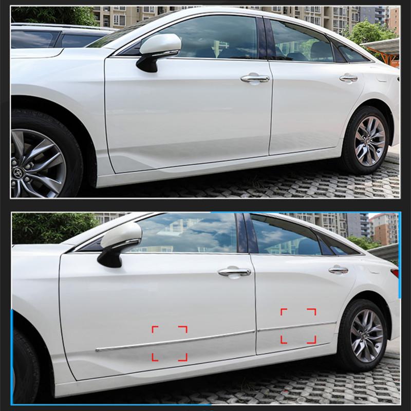 1M Car Door Side Anti-scratch Edge Guard Protection Sticker for Body & Bumper Side Trims Edging Strip Decorative