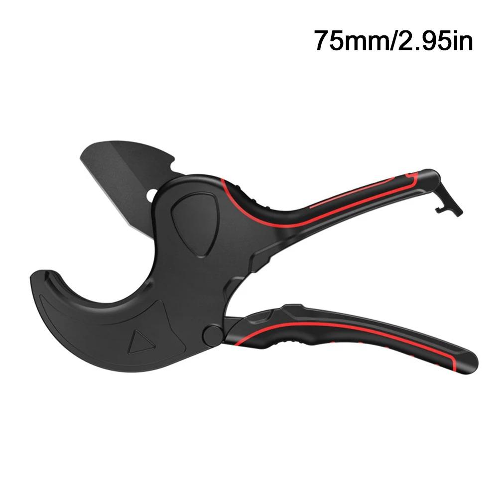 32/42/63/75mm Scissors Professional Cutting Pipe Cutter Electric Line Hot Melt Water Pipe Cutting Tool Artifact PVC Pipe Cutter