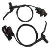 1 Pair Bicycle Hydraulic Disc Brake Mountain Bike Front and Rear Brake Levers Set