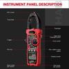 HT208D High Precised Clamp Meter Multimeter for Measuring Current Voltages and Frequency with Duty Cycle Functionality