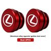 For Lexus Car Logo Cigarette Lighter Dustproof Cap Protective Cover Auto Accessories UX250h RX450h RX300 GX470 CT200h RX400h
