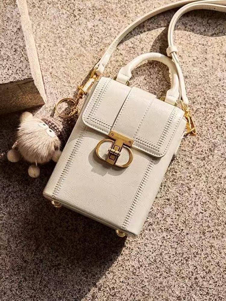 

2025 Women s Mini Crossbody Cell Phone Bag - Versatile Lightweight Shoulder Bag бежевый