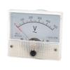 Aicosineg DC Pointer Voltmeter, Voltage Gauge, Analog Meter, Mechanical Indicator Instrument, DC Voltage, Analog