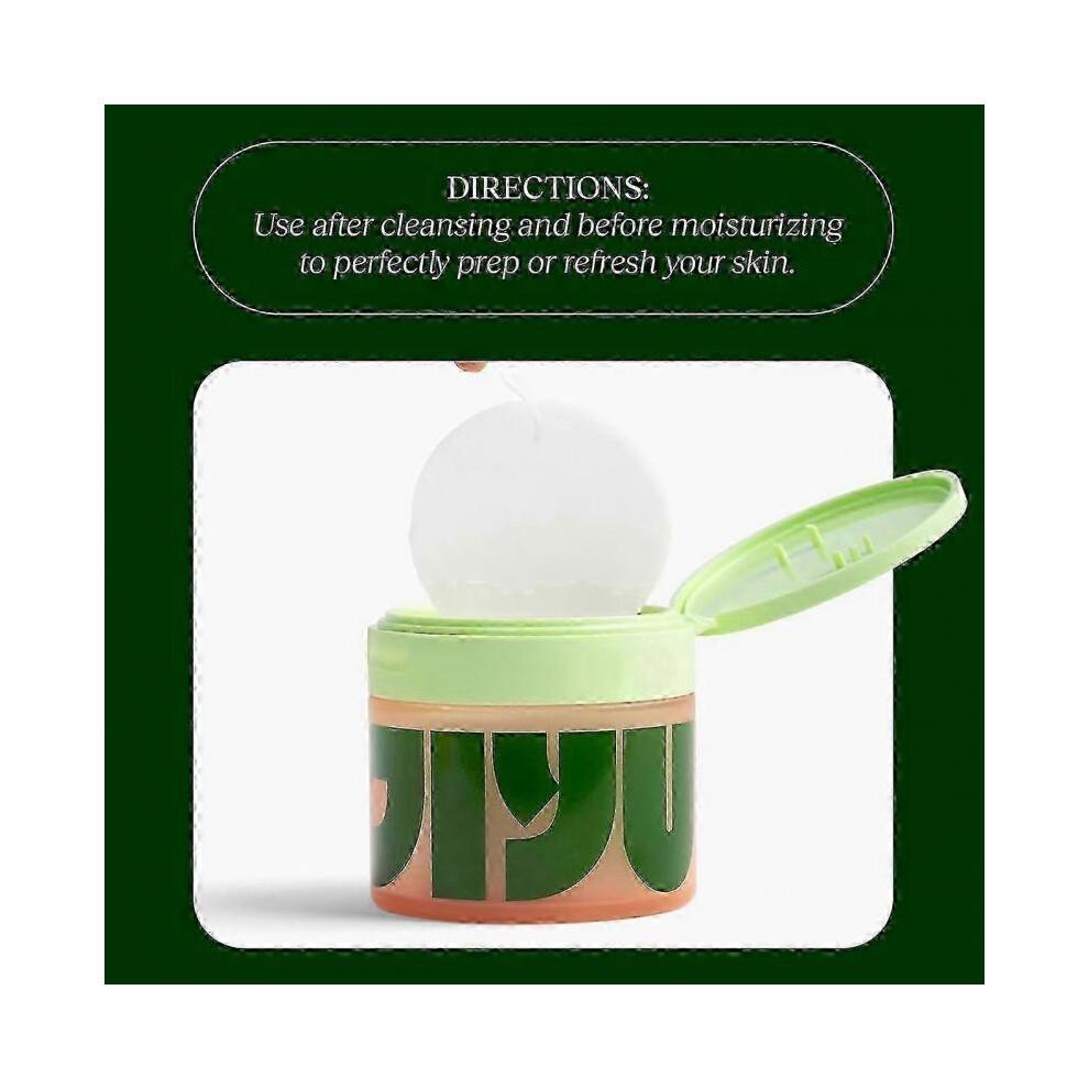 (3 pièces) Jiyu Soins de la peau coréens Anti-âge, Taches pigmentaires et Rides Réduction des Toner Pads 2025 Chaud