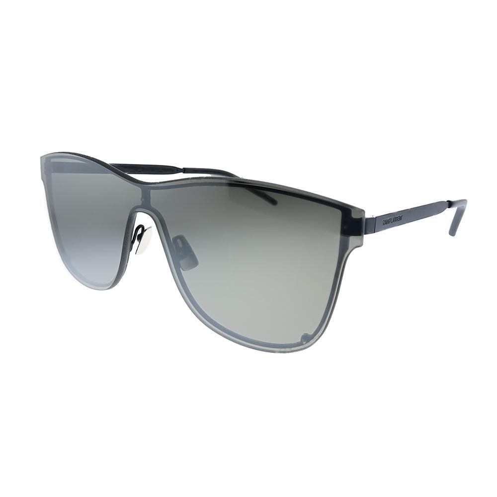 

Saint Laurent SL 51 OVER MASK 003 Mens Square Sunglasses silver