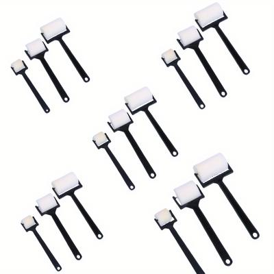 15pcs Sponge Paint Roller Set - Versatile & Easy-to-Use for Smooth Application On Various Surfaces - Includes Large, Medium & Small Sizes