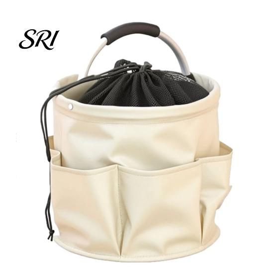 Faltbare Aufbewahrungstasche mit Griff & Kordelzug, Wasserdichte Oxford-Stofftasche Haushaltswerkzeug-Set Mehrere Taschen, Großer Reinigungsgeräte-Organizer