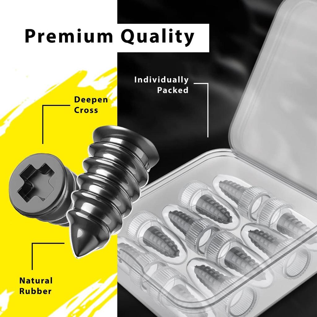 20Pcs Tyre Repair Kit, Tire Rubber Nails Tool, Self-Service Car Wheel Puncture Repair Screws With Screwdriver Set For Auto, Motorcycle, Bike, Truck,
