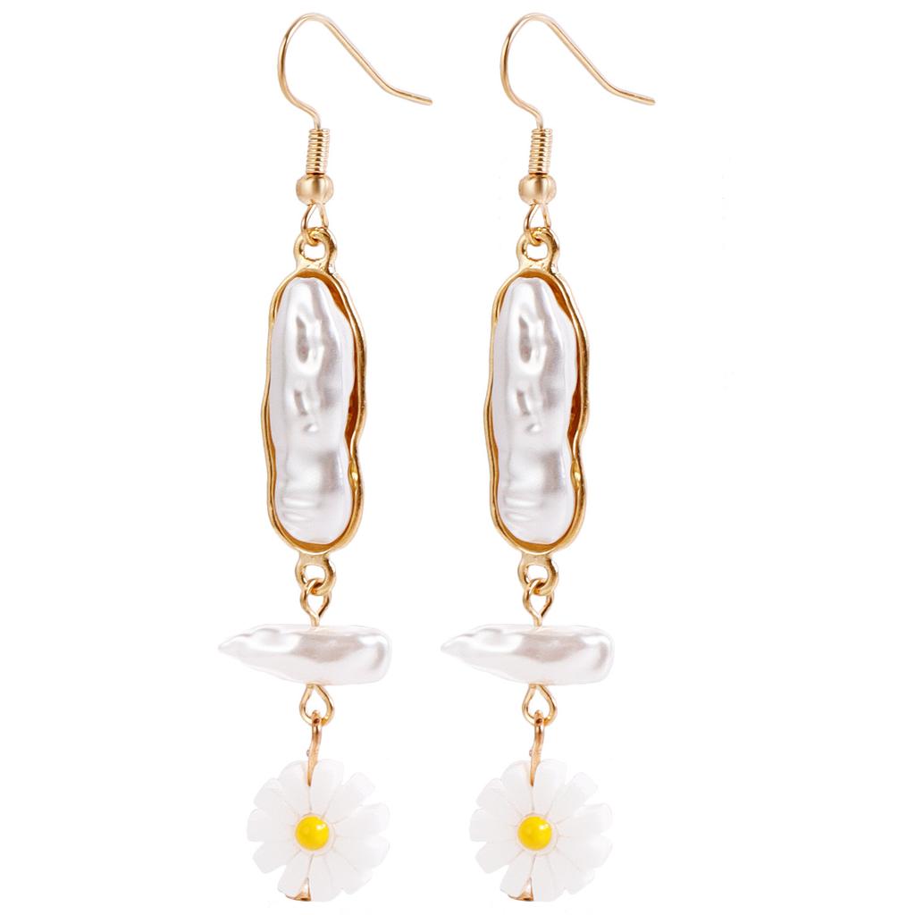 Accessories, Versatile High-End Special-Shaped Imitation Pearl Necklace Women, Splicing Chain Necklace