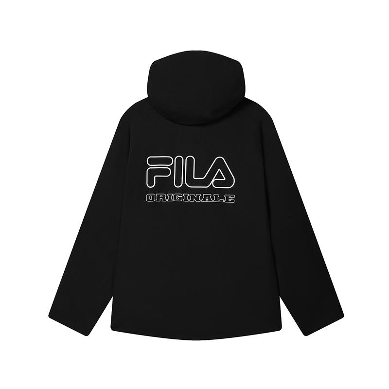 New FILA ORIGINALE Jackets & Coats Men's Jet Black F11M449705F-BK