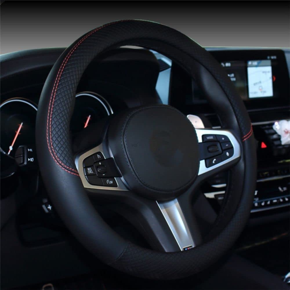 MORASTYLE Steering Wheel Small for Kei Universal Easy to Interior Car Custom Cover, Size, Cars, Cute, Stylish, Small, Non-Slip, Black, Grip, Grip,