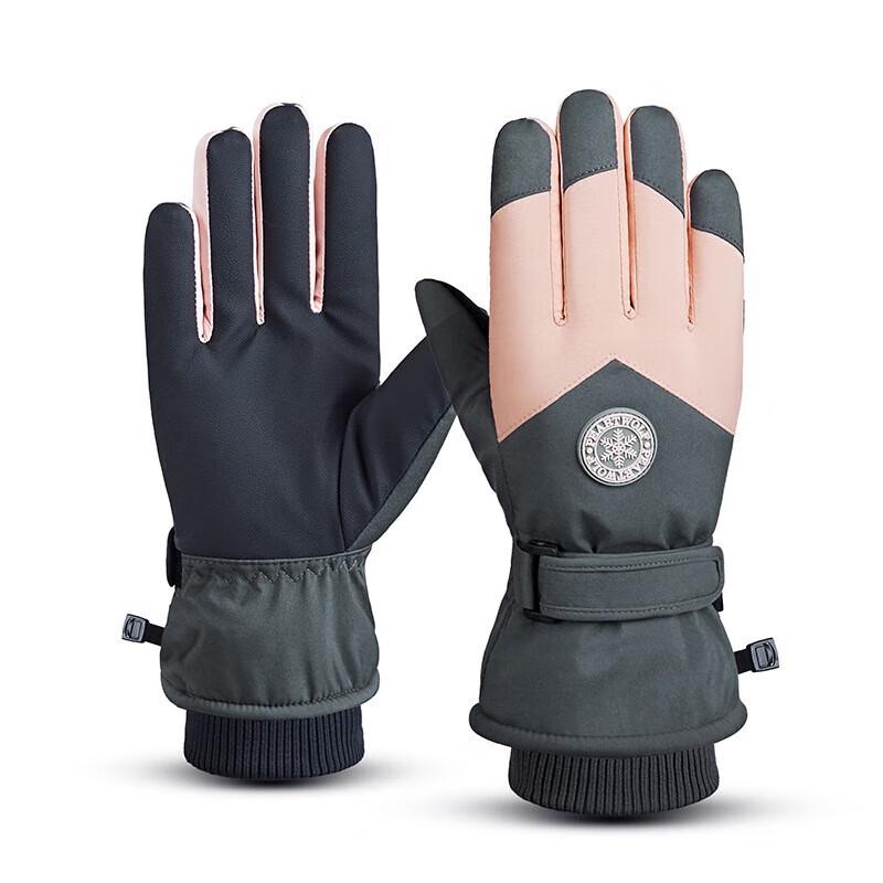 Tri-polar Winter Warm Touchscreen Ski Gloves