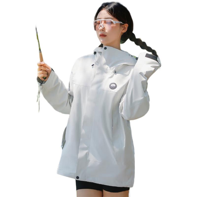 CAMEL Panda 3-in-1 Outdoor Unisex Waterproof Jacket R611