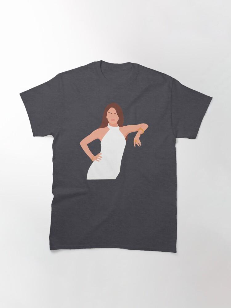 Selena Gomez Lineless Illustration Classic T-Shirt