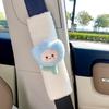 2 Cute Flower Car Seat Belts, Shoulder Protectors, Cartoon Soft and Comfortable Car Belts