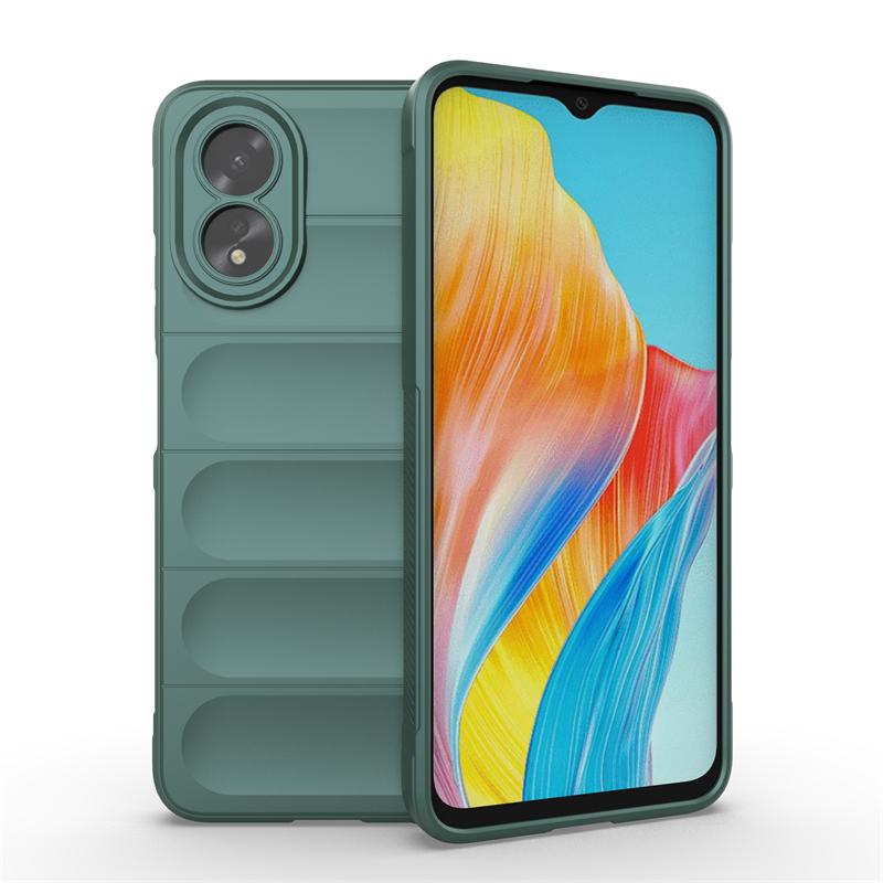 Shockproof Phone Case For Oppo A18 Case Bumper Anti-Slip Silicone Full Back Cover For Oppo A18 Case For Oppo A18 A38 A58 A78 4G