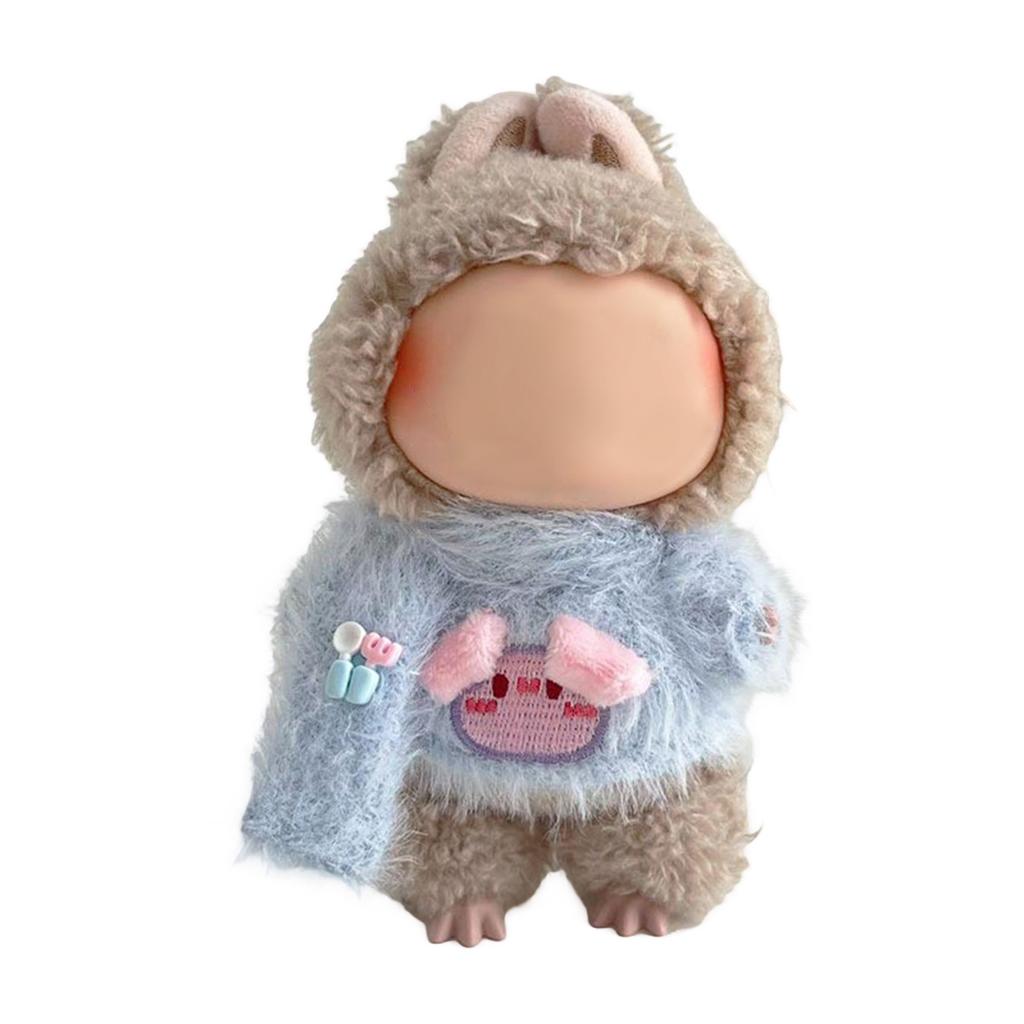 Costume 6.69 Inch Plush Toy Costume High Quality 17cm Doll Replacement Costume Fashion Doll Costume Doll Not Included