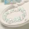 Mori Style Mermaid Crystal Bracelet - Sweet, Versatile Design for Women, Students, and Best Friends.