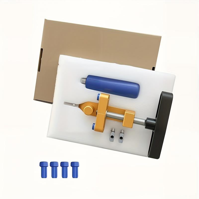 2-in-1 High Precision Glass & Ceramic Tile Cutter - Designed for Home and Professional Projects, Alloy Blade, Non-Collapsible, Easy Assembly