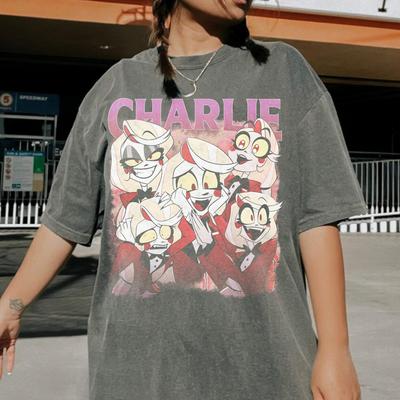 Charlie Hazbin Hotel Shirt, Charlie Morningstar Charakter Liebhaber Geschenk T-Shirt