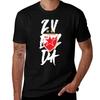 Crvena Zvezda Serbia Football Belgrade Tshirt Daily Wear Plain Short Sleeve Shirt