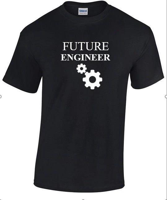 

Future Engineer Gears Mechanical Student College Graduation Cotton T-Shirt S-5XL 4XL