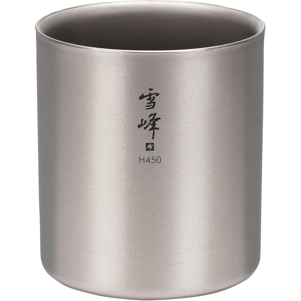 Snow Peak Stacking Mug H450 TW-122 Stainless Steel Insulated Stackable Drinkware