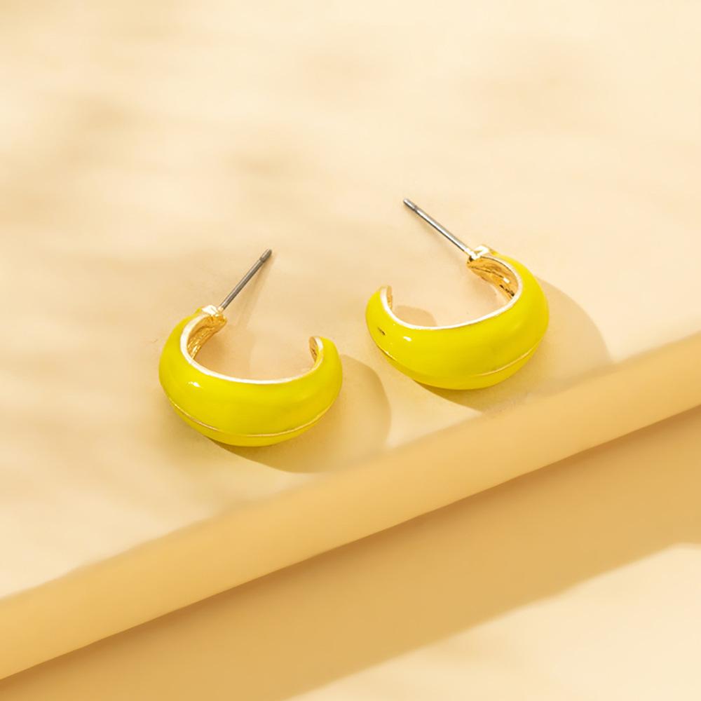 Geometric Stylish Elegant Earrings With Pearl Trendy Accessories Summer