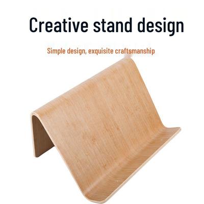 Multifunctional Wooden Stand for Phones, Tablets, iPads, Recipes, and Reading