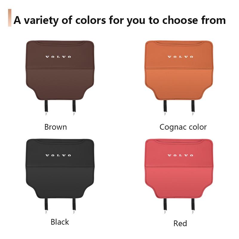 Volvo V60 XC90 S60 XC60 S90 V90 XC40 XC70 EX90 Autositz Rückenlehne Aufbewahrungstasche Abriebfeste Rückenlehne Anti-Kick-Pad Innenzubehör