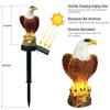 Solar Powered Parrot Garden Light: Waterproof Resin Ornament For Nighttime Holiday Decorations Home Decor Supplies