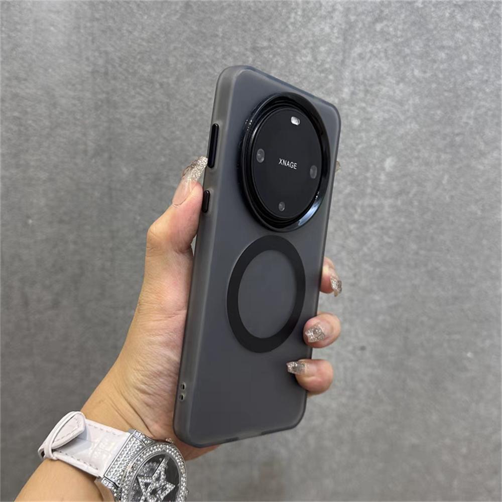 Matte Clear Candy Magnetic For Magsafe Case For Huawei P70 Ultra Mate 70 60 Plus Honor 300 X60 X50 X9 X8 B C Magic 7 Pro 6 Lite