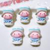 10 Pcs New Cartoon Animal Elephant, Rabbits, Kittens Series Resin Scrapbook Diy Jewelry Party Gift Hairpin Accessories A87