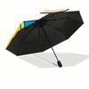 Adventure Time Friendship Automatic Open/Close Umbrella   Compact Travel Umbrella, 8 Rib Heavy Duty Construction, Ideal Gift, 182