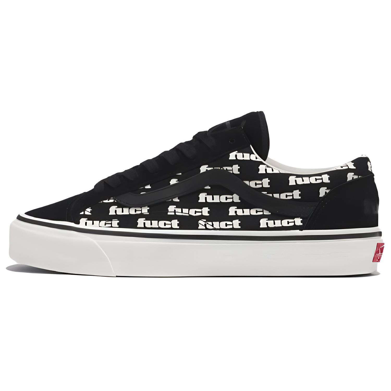 

Vans Fuct X Slam Jam X Authentic Og Style 36 Низкие кеды для скейтбординга Унисекс Кроссовки Черные VN000NBKT501 37