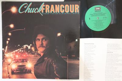 LP-Schallplatte CHUCK FRANCOUR - Under The Boulevard Lights SW17032 EMI AMERICA 1980 US Rock Gebraucht